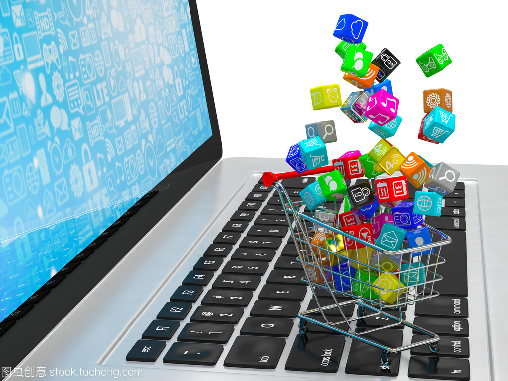 购物车图标 数字消费中的隐形导航者